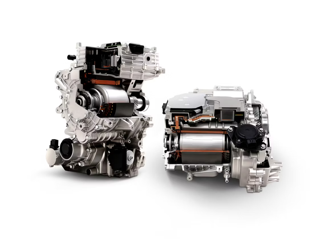 Motor electric. Dinamismul modelului este asigurat de propulsorul electric de 72 kW, care oferă un cuplu de 304 Nm.